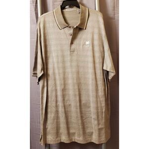 Jack Nicklaus Polo Shirt Mens 2XL XXL Grey Lightweight Casual Comfort Golf‎